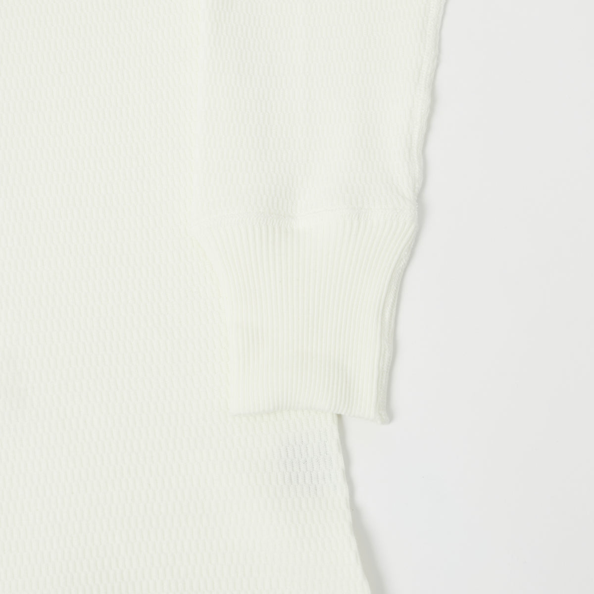 Warehouse & Co 5903 Waffle Knit Thermal T-Shirt - Natural