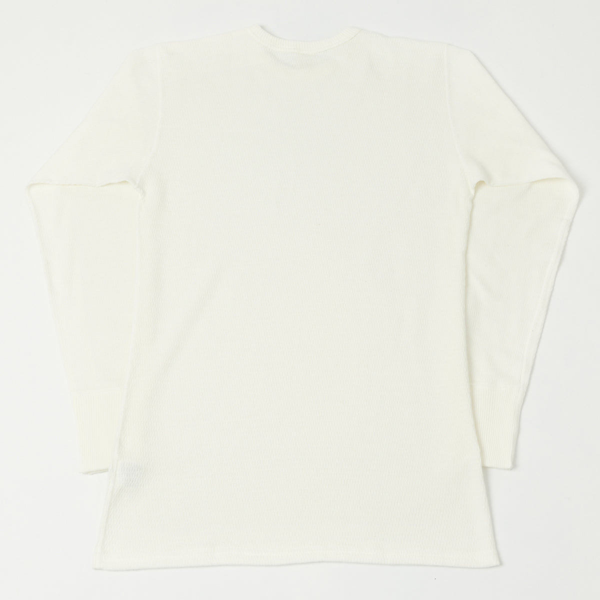 Warehouse & Co 5903 Waffle Knit Thermal T-Shirt - Off White