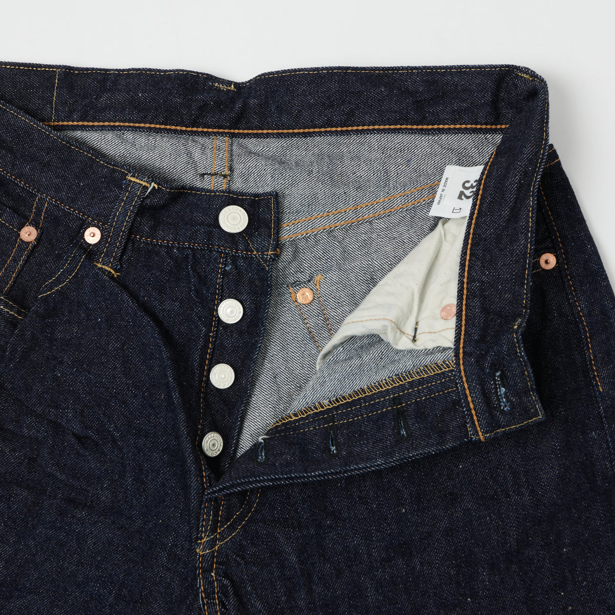 Warehouse & Co 900XX 13.5oz Slim Tapered Jean - One Wash