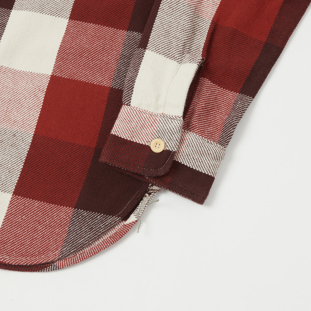 Warehouse & Co 3104 Buffalo Check Flannel Shirt - Dark Red