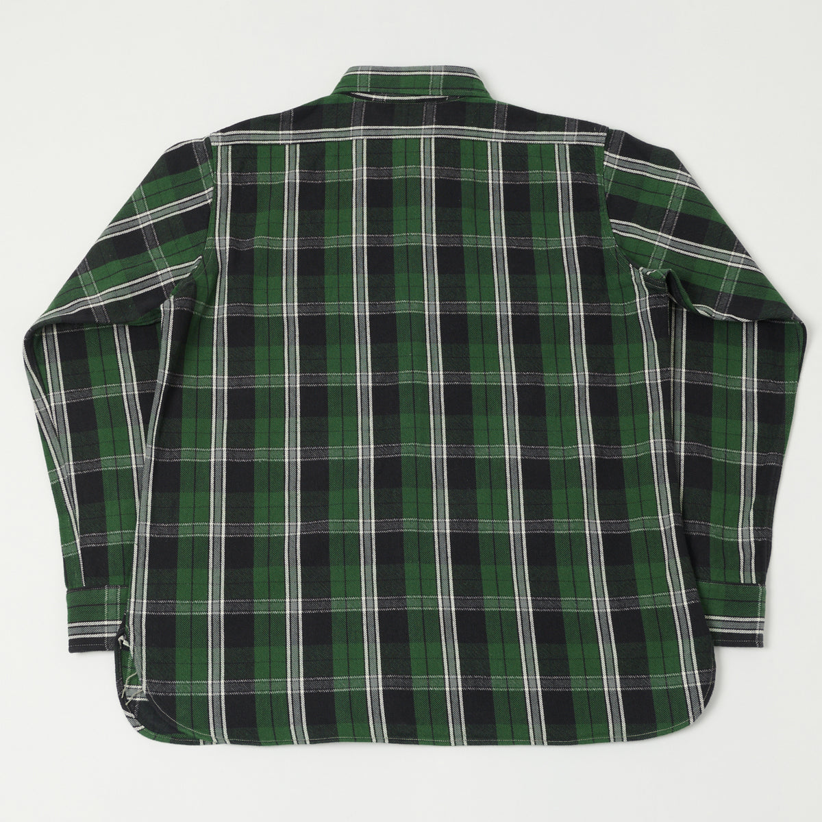 Warehouse & Co 3022 Duck Digger Plaid Flannel Shirt - Green