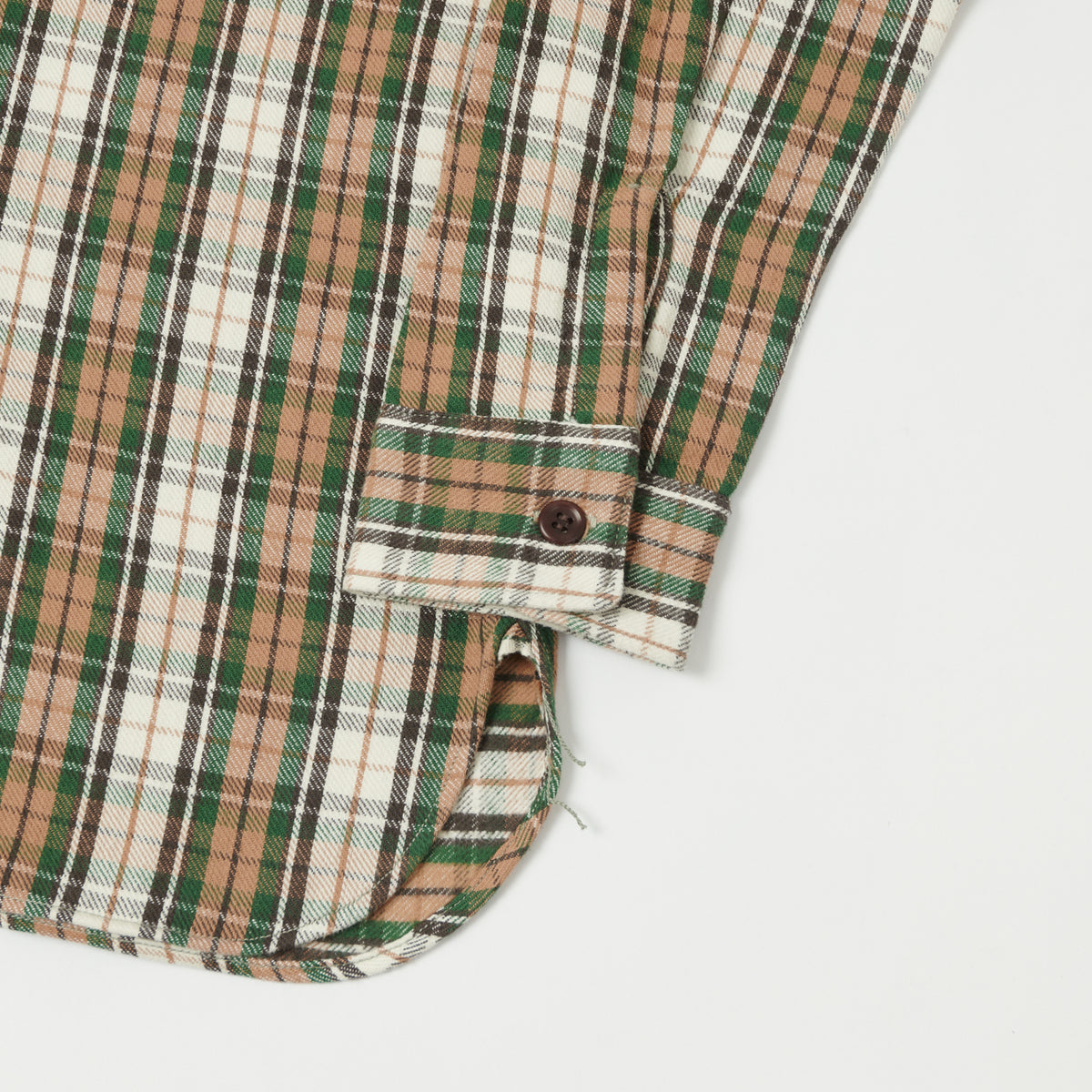 Warehouse & Co 3022 Duck Digger Plaid Flannel Shirt - Salmon