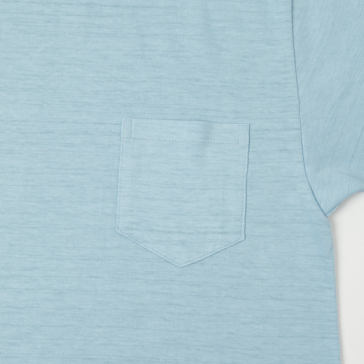 John Gluckow Lot. JG-CS07 'Keeper' Pocket T-Shirt - Sax Blue