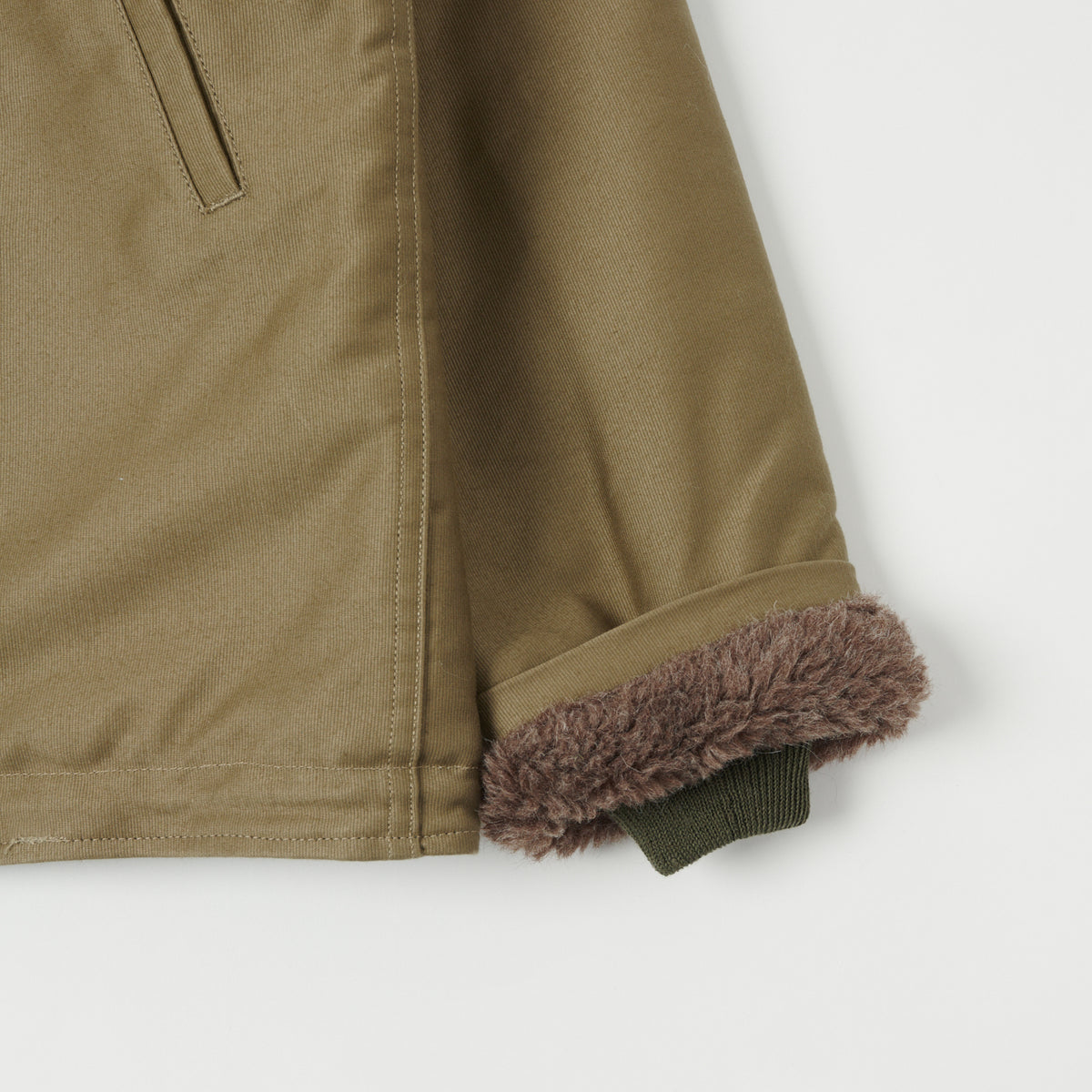 Warehouse & Co 2181 N-1 U.S. Navy Deck Jacket - Khaki