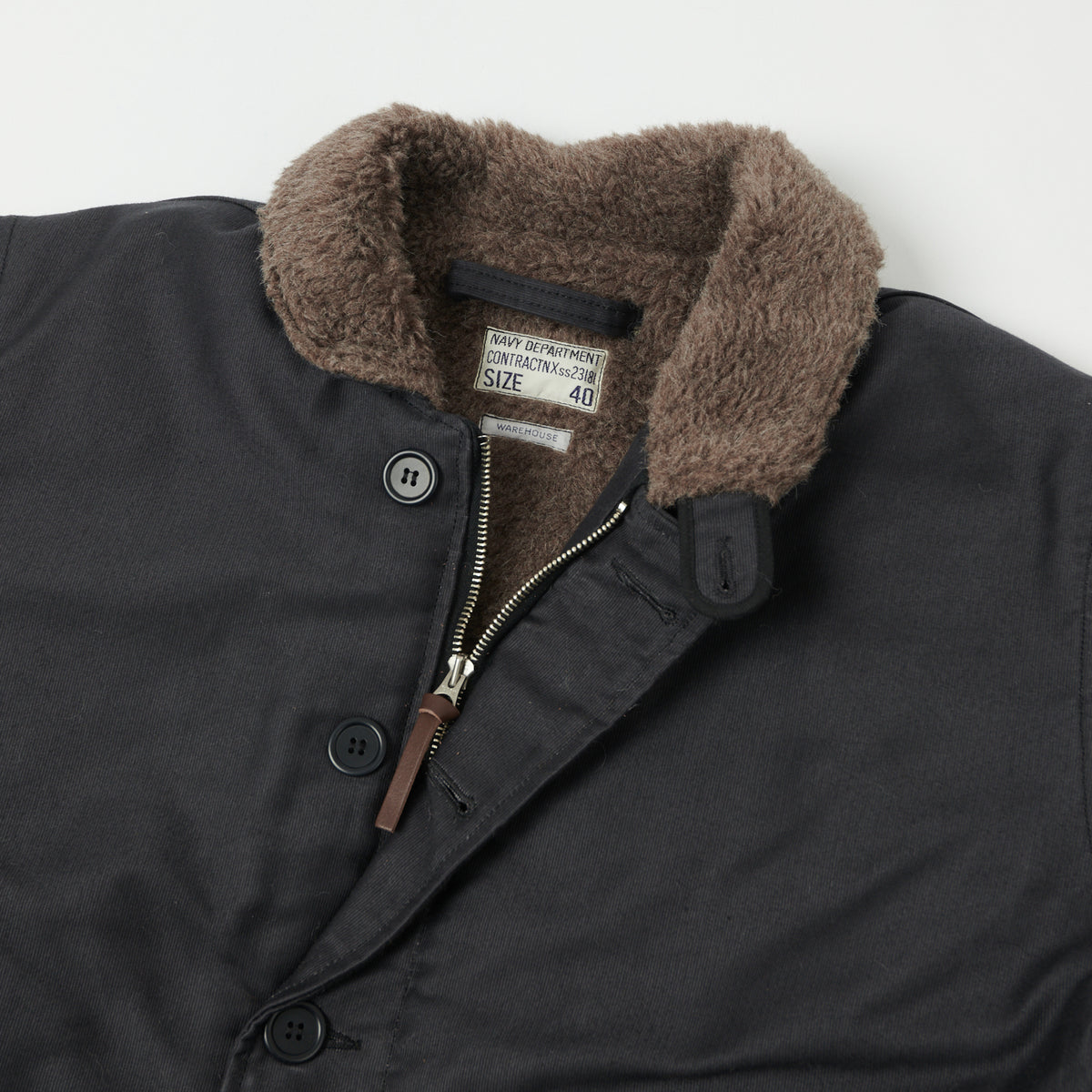 Warehouse & Co 2181 N-1 U.S. Navy Deck Jacket - Navy