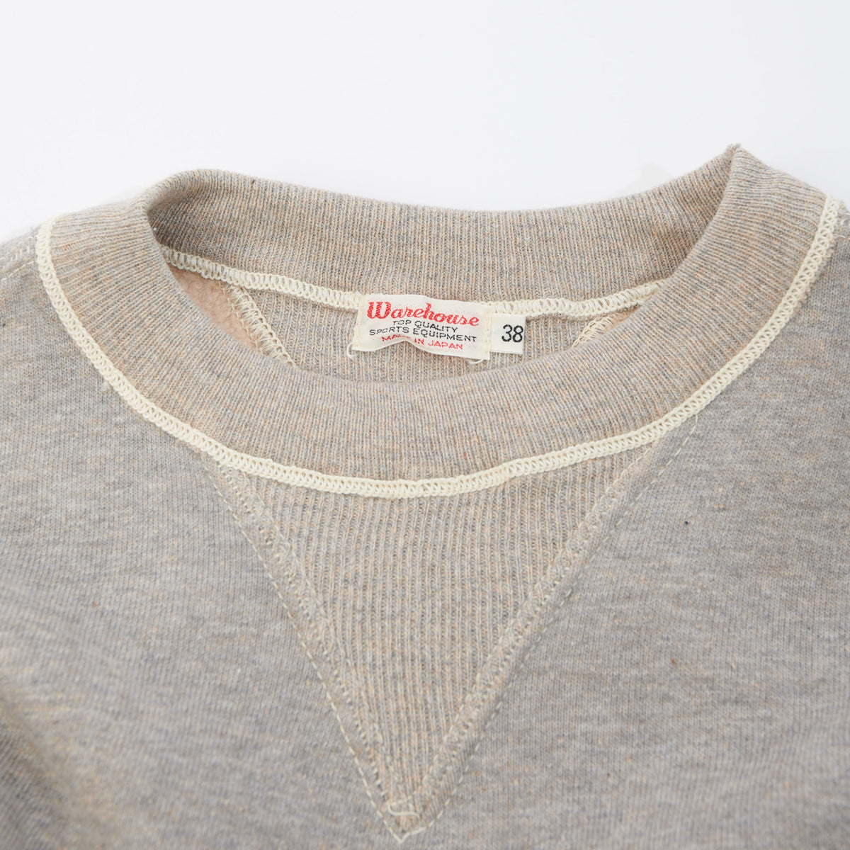 Warehouse & Co 403 Plain Sweatshirt - Heather Grey