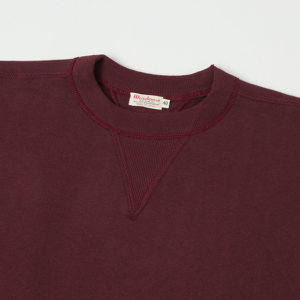 Warehouse & Co 403 Plain Sweatshirt - Bordeaux