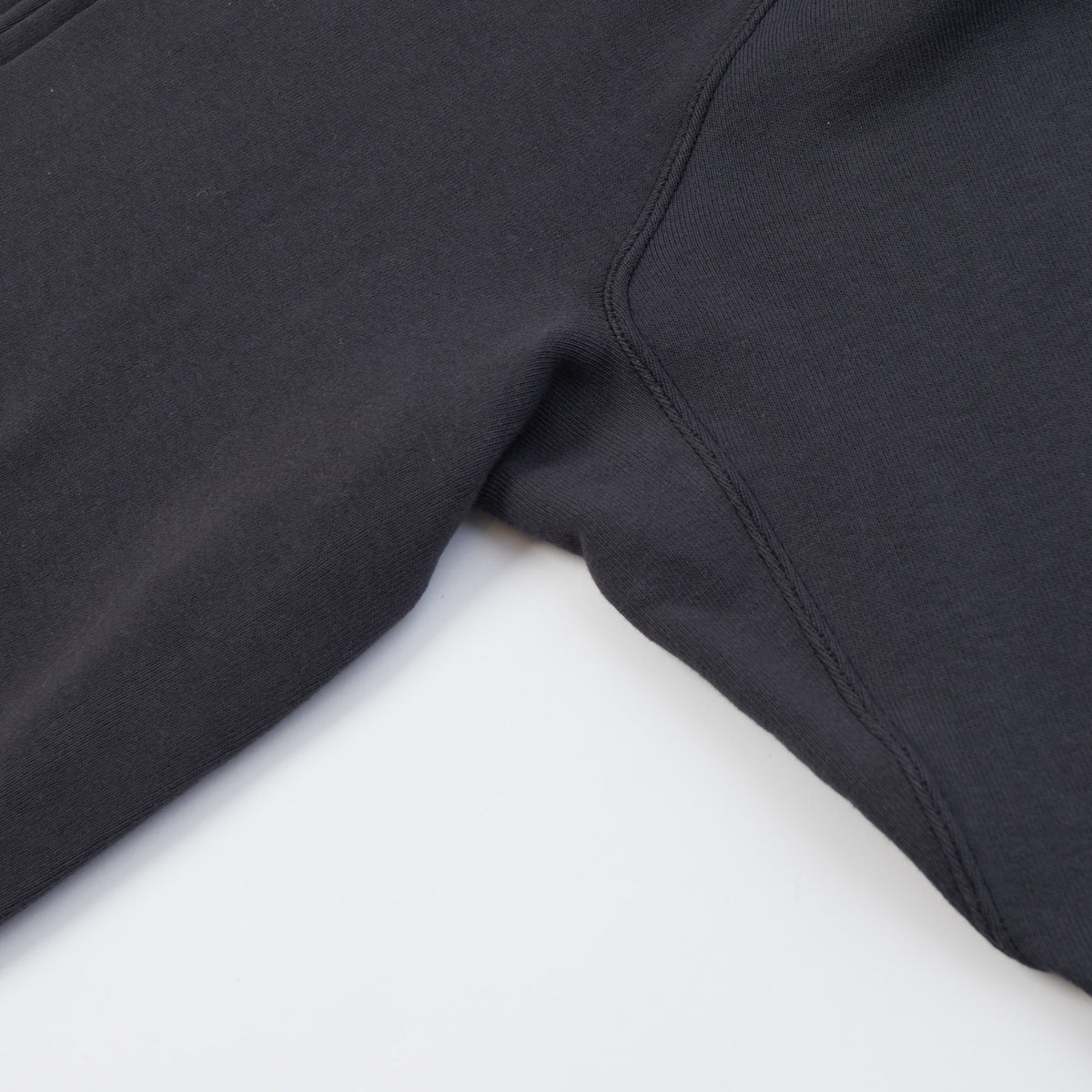 Warehouse & Co 451 Raglan Sleeve Full Zip Hoodie - Black
