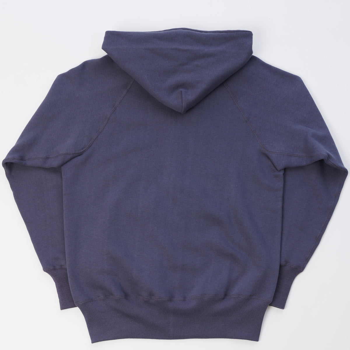 Warehouse & Co 451 Raglan Sleeve Full Zip Hoodie - Eggplant