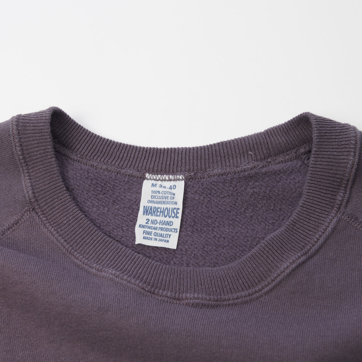 Warehouse & Co 461 Raglan Sleeve Sweatshirt - Navy