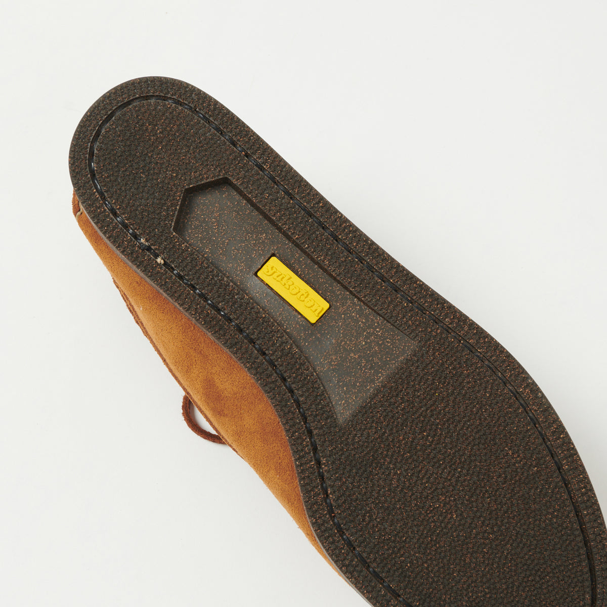 Yuketen Blucher w/ Kiltie Camp Sole Shoe - FO G Brown