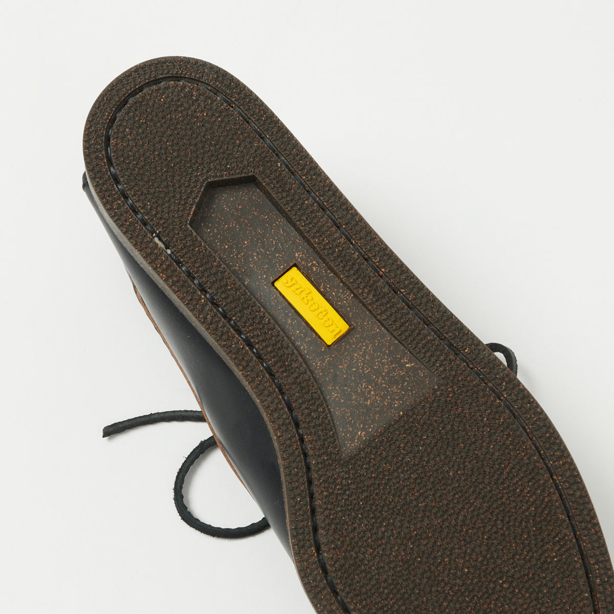 Yuketen Blucher w/ Kiltie Camp Sole Shoe - G Black