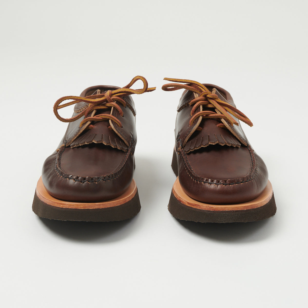 Yuketen Blucher Rocker w/ Kiltie Shoe - G Brown