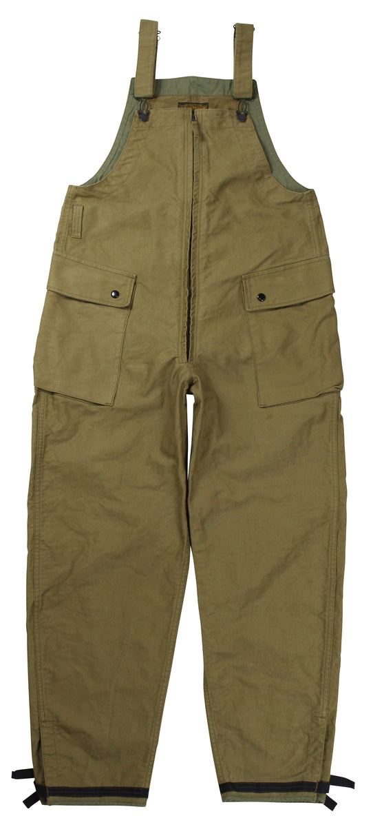Freewheelers & Co U.S. Army Deck Bib Overall - Olive Drab