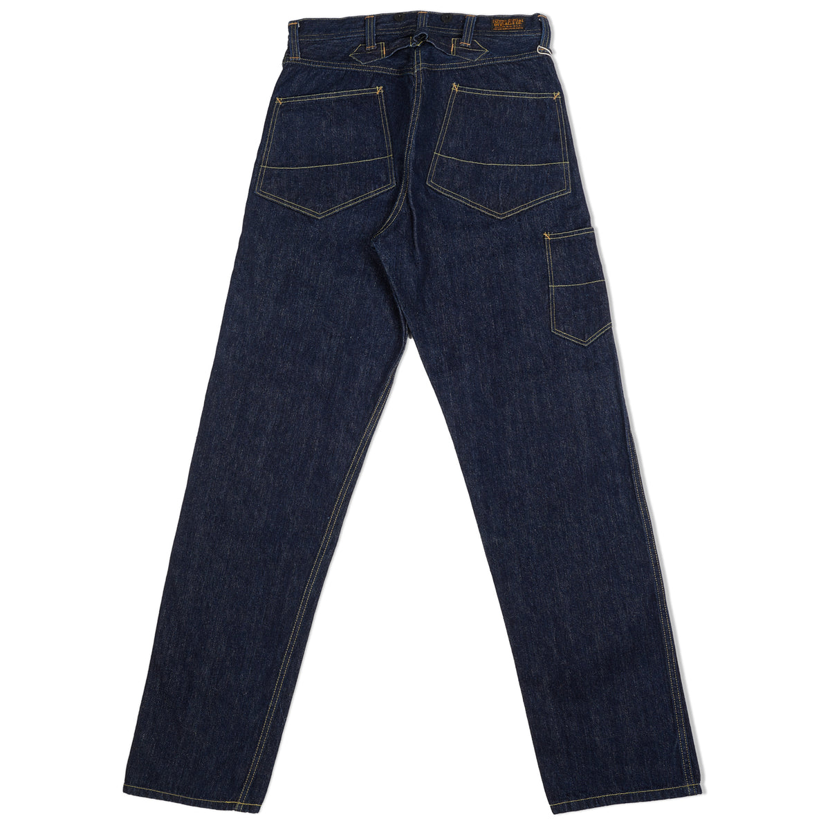 Freewheelers & Co Union Special Overalls 'Bake Head' 14oz Denim Overall - Rinsed