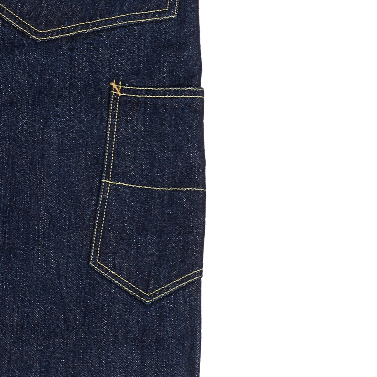 Freewheelers & Co Union Special Overalls 'Bake Head' 14oz Denim Overall - Rinsed