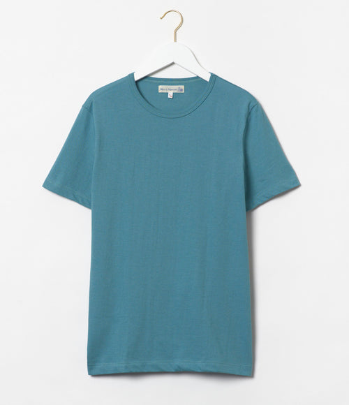 Merz b. Schwanen 'The Originals' 1950s Classic Lightweight T-Shirt - Aqua