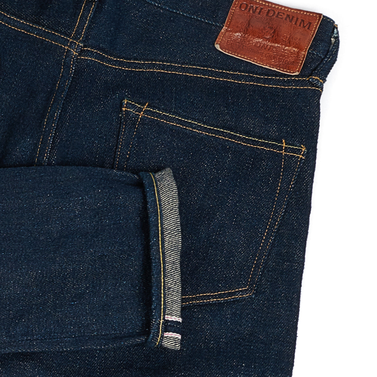 ONI Denim 122ZR-S 20z Shin Secret Denim Slim Tapered Jean - One Wash