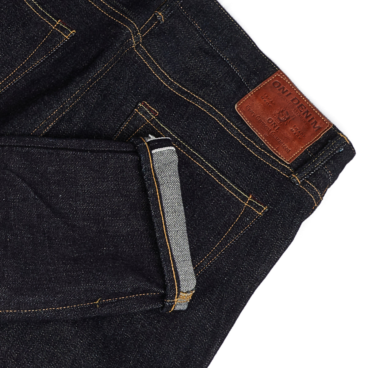 ONI Denim 176S 15oz Stretch Slim Tapered Jean - One Wash