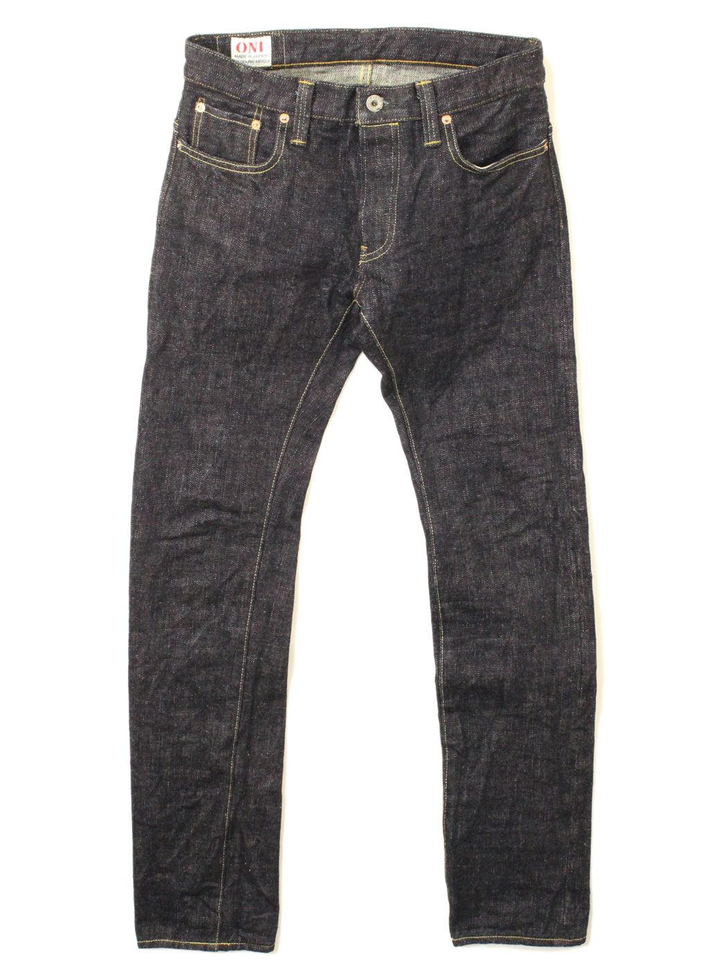 ONI Denim 717XX 16.5oz Slim Straight Jean - One Wash