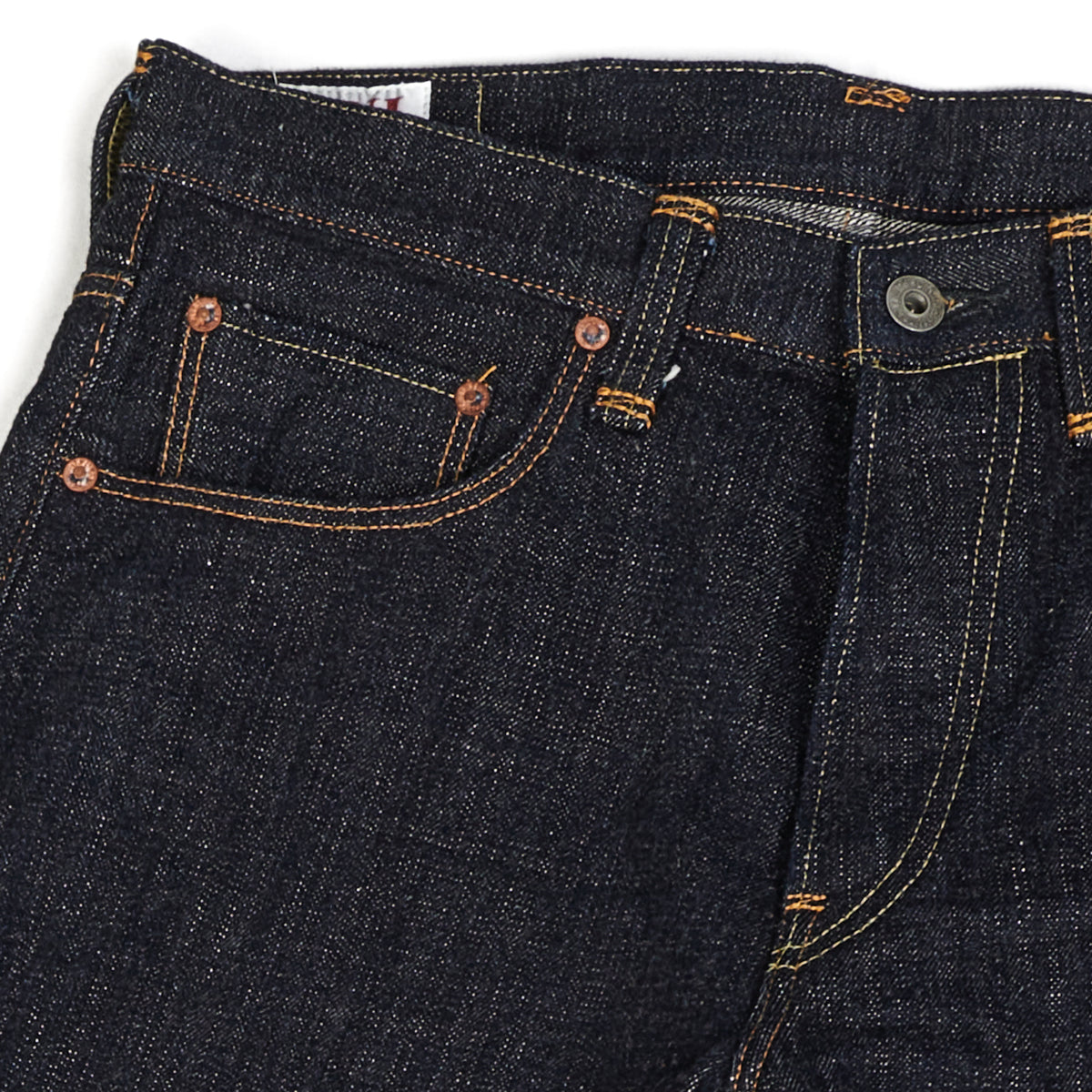 ONI Denim 912HM 14oz Handsewn Regular Tapered Jean - One Wash