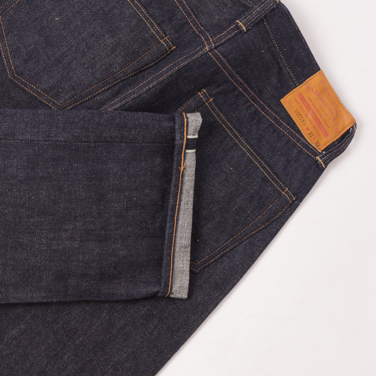 Warehouse & Co 1001XX 'Heavy Ounce' 14.5oz Regular Straight Jean - Raw